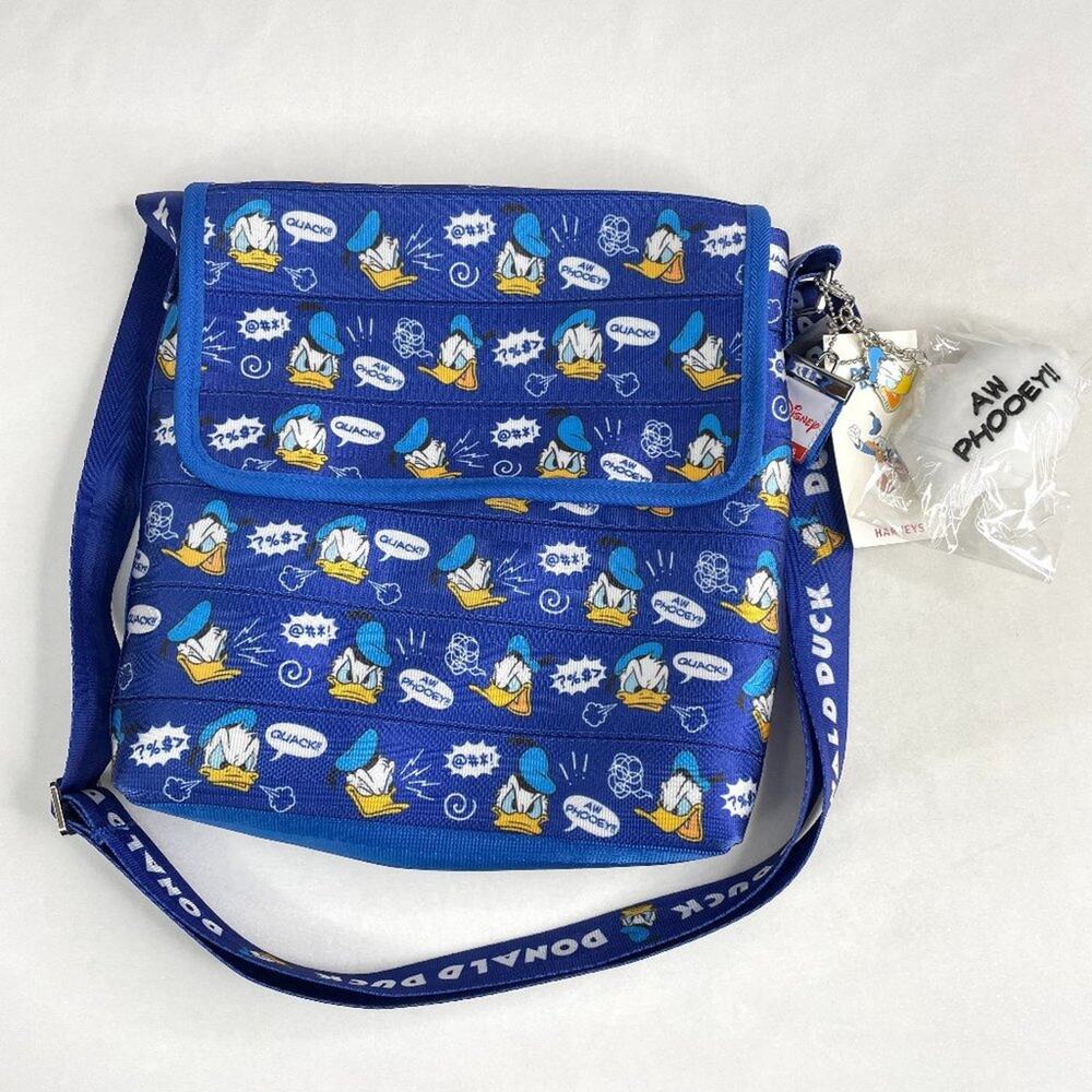 NWT Harveys Donald Duck Streamline Messenger Bag